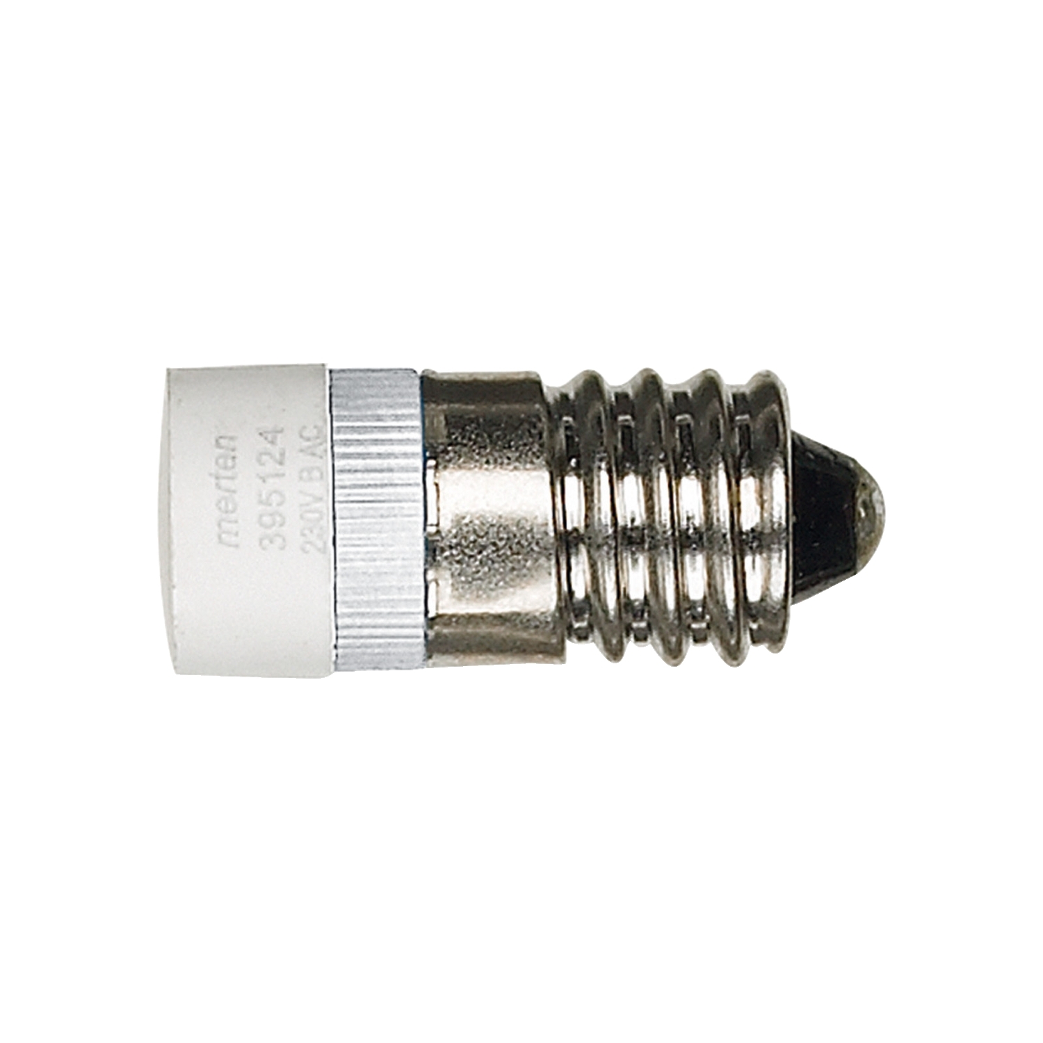 Afbeeldingen van MERTEN LED LAMP E10 AC/DC 230V WIT